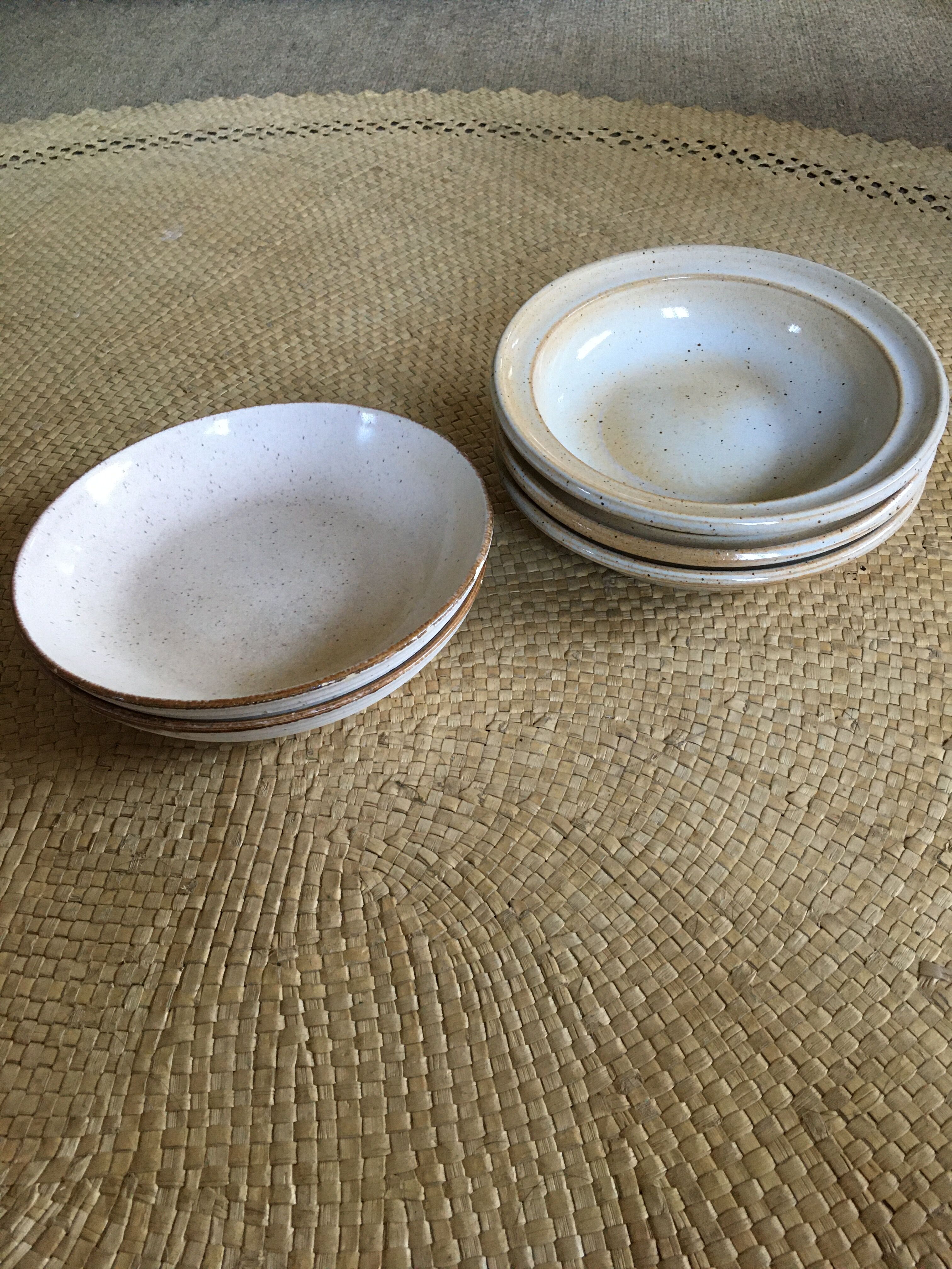 Lot of 5 soup plates
