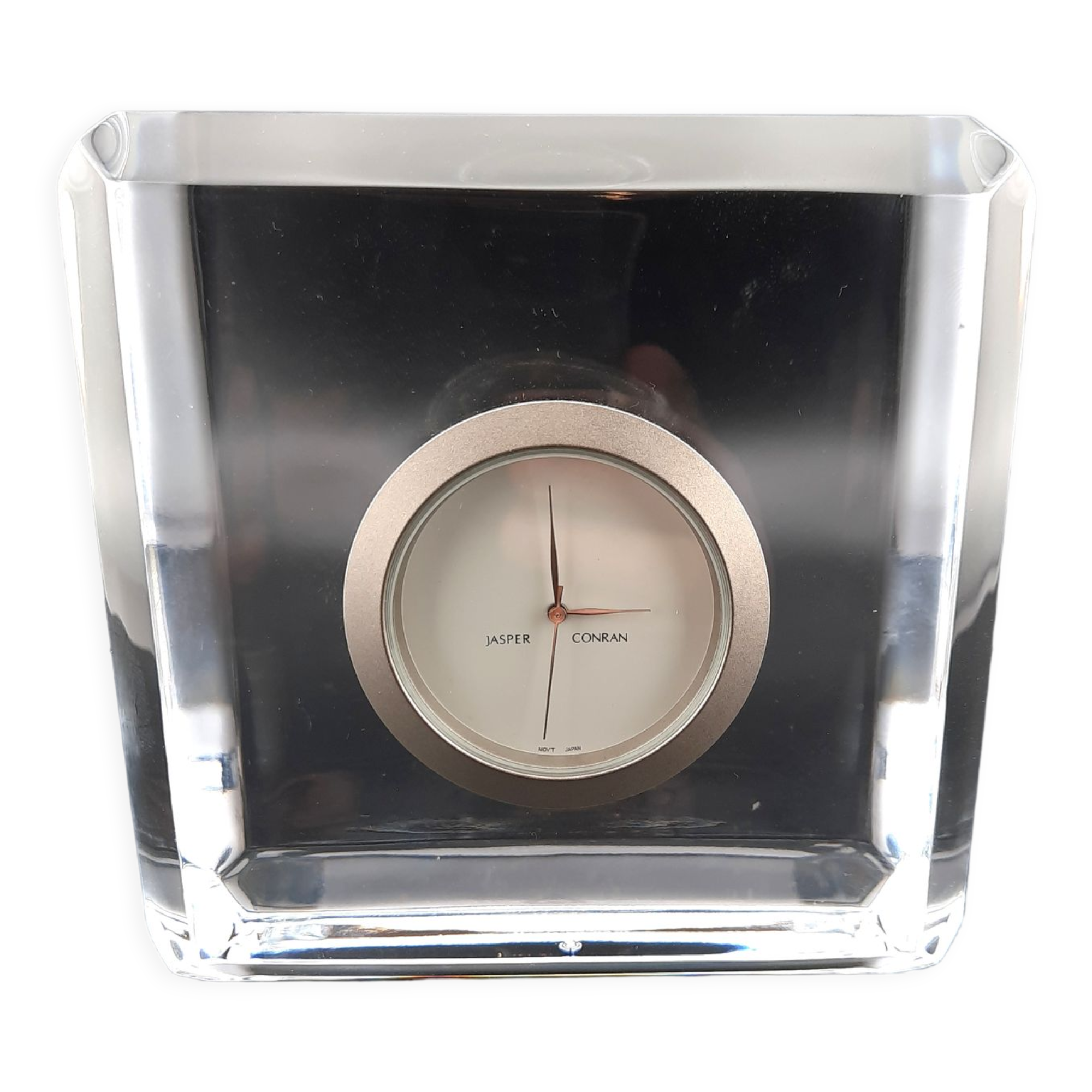 Waterford crystal glass Jasper Conran clock