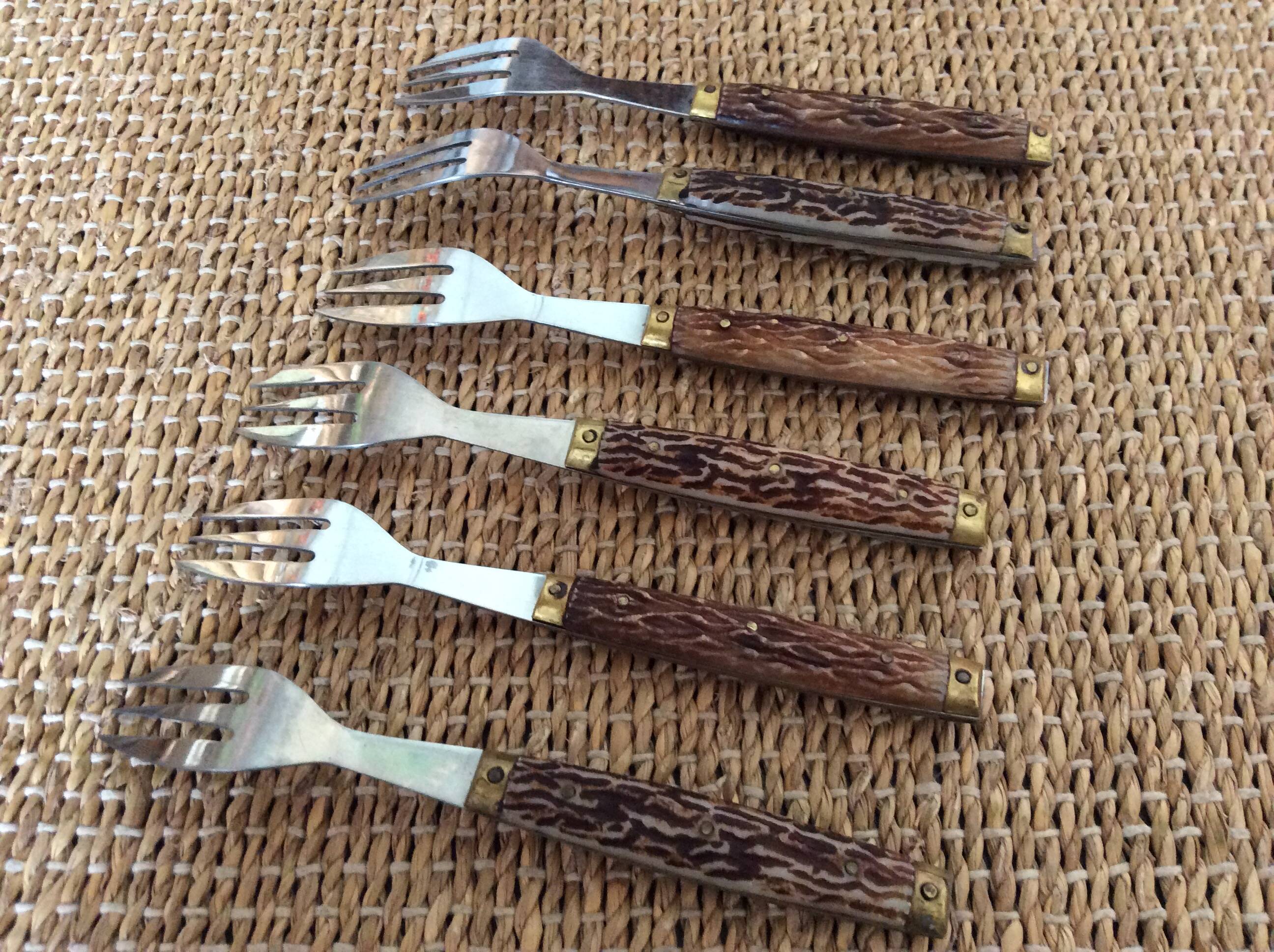 6 cake forks