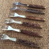 6 cake forks