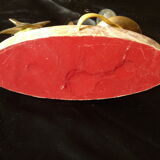 lamp to lay on marble base art deco sculpture in regulation signed tedd