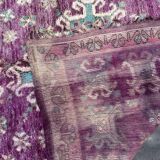 Boujad purple Moroccan rug - 189 x 311 cm
