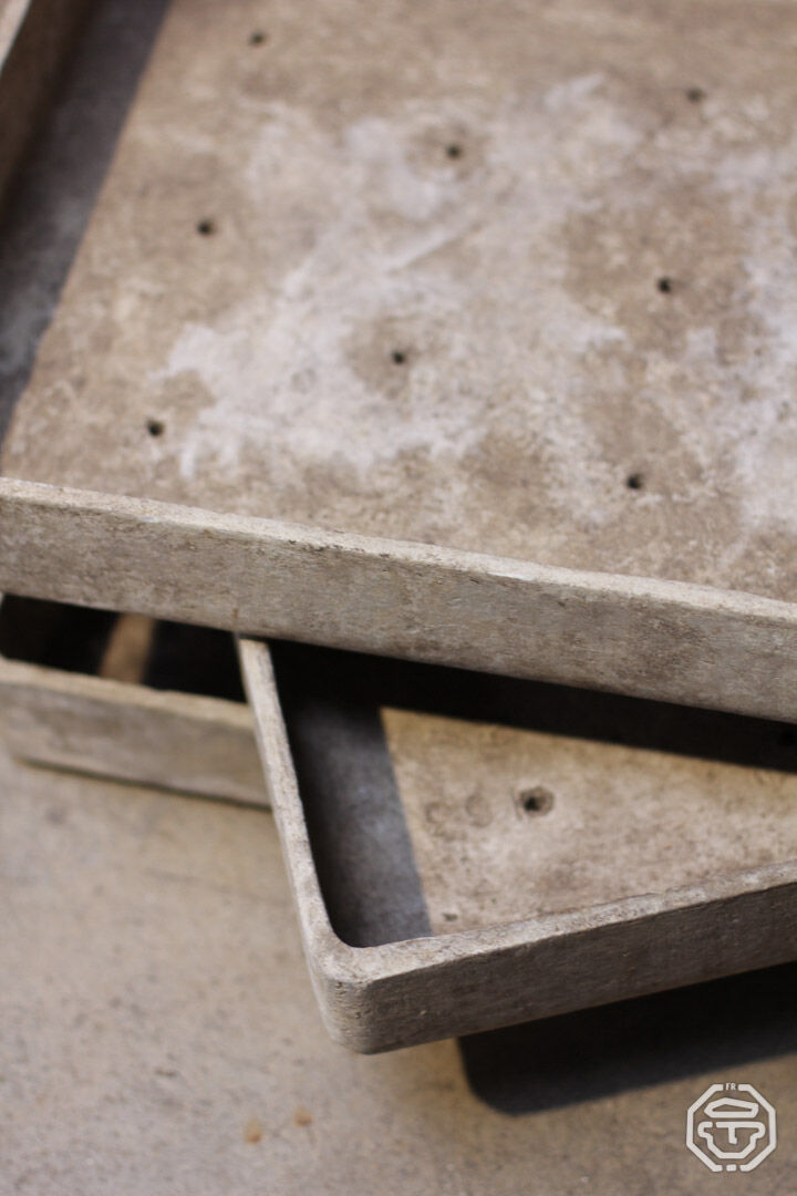 Fibro-cement planter