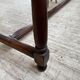 Table XXL noyer massif foncé 3m