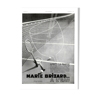 Affiche vintage années 30 Marie Brizard