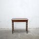 Vintage wooden desk side table