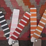 Vintage Turkish Oushak Handwoven Rug 78x365 cm