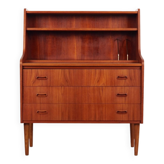 Teak secretary, Danish design, 1970s, production: Denmark