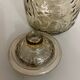 Vintage smoked glass jar