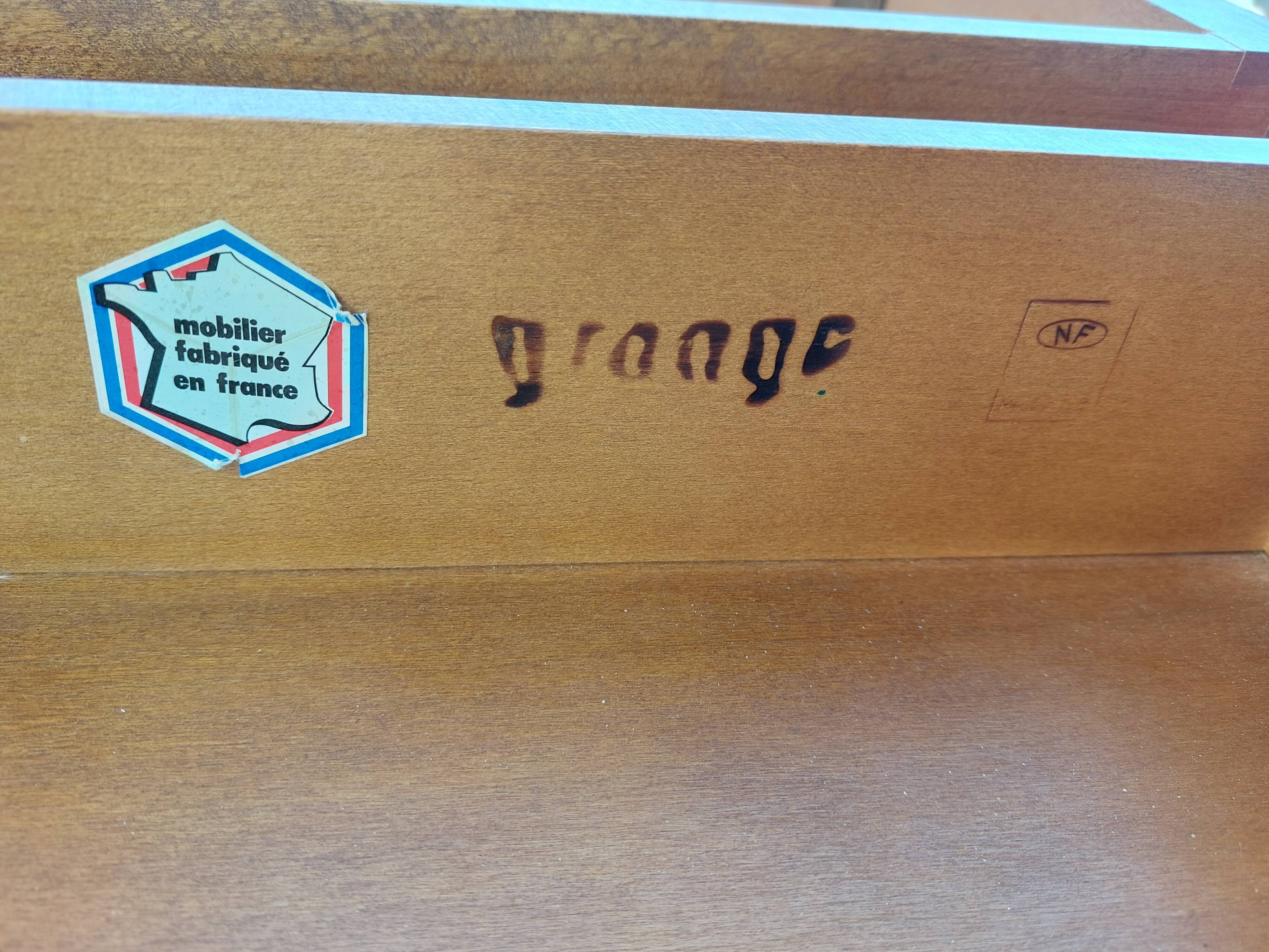 Green leather tray desk