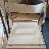 Set of 2 folding chairs Fantoni and Geraci