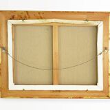 Great oil on canvas by Jeanne Piquemal. Ariegean painter. Year 50 70