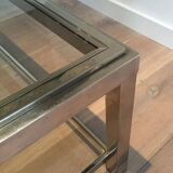 Chrome coffee table