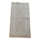 Hand-woven margoum rug in natural wool