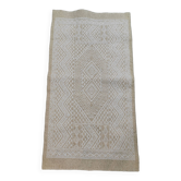 Tapis margoum tissé mains en laine naturelle