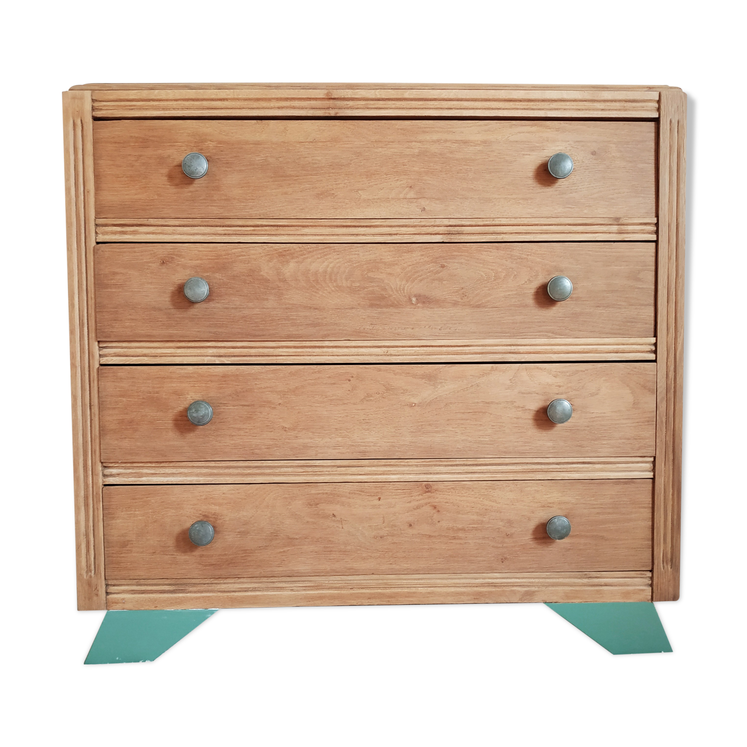 Dresser renovated oak compass feet