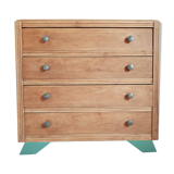 Dresser renovated oak compass feet