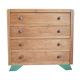 Dresser renovated oak compass feet
