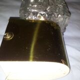 Pair of moulded glass sconces