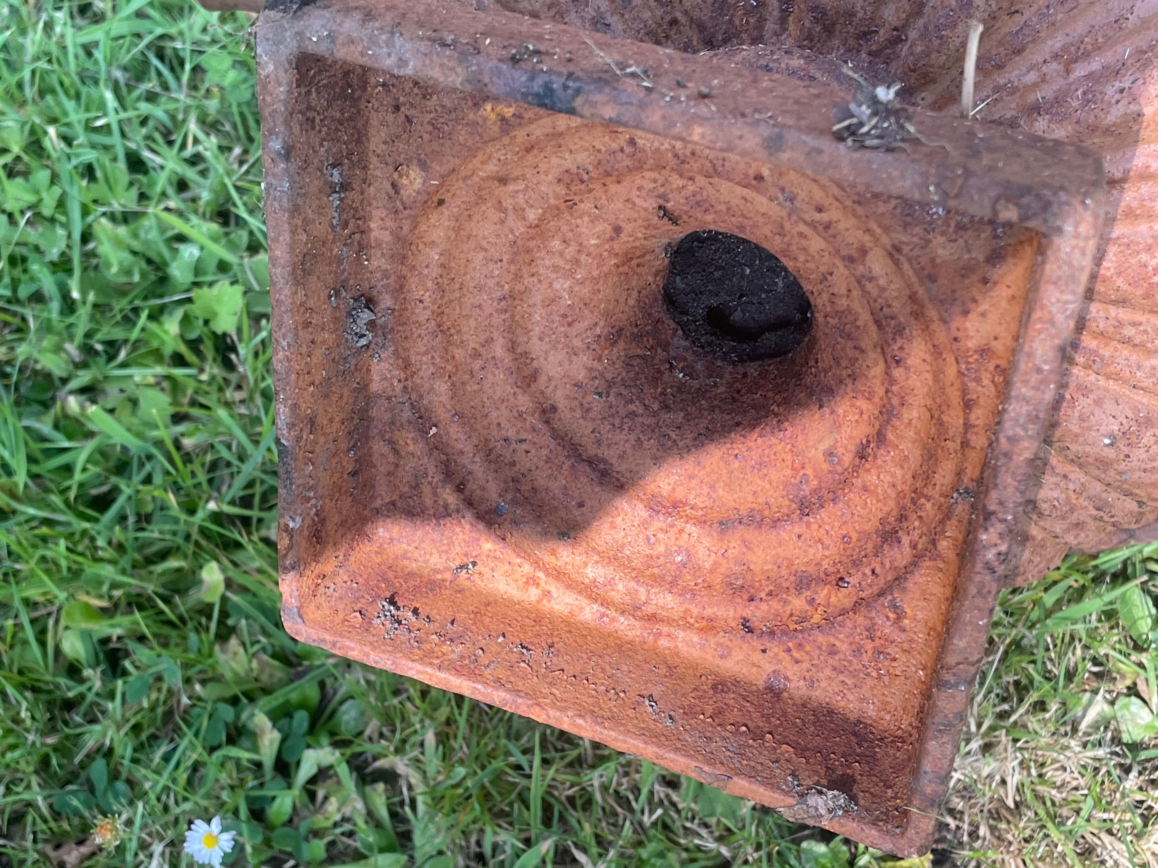 Medici vase cast iron / garden or interior decoration