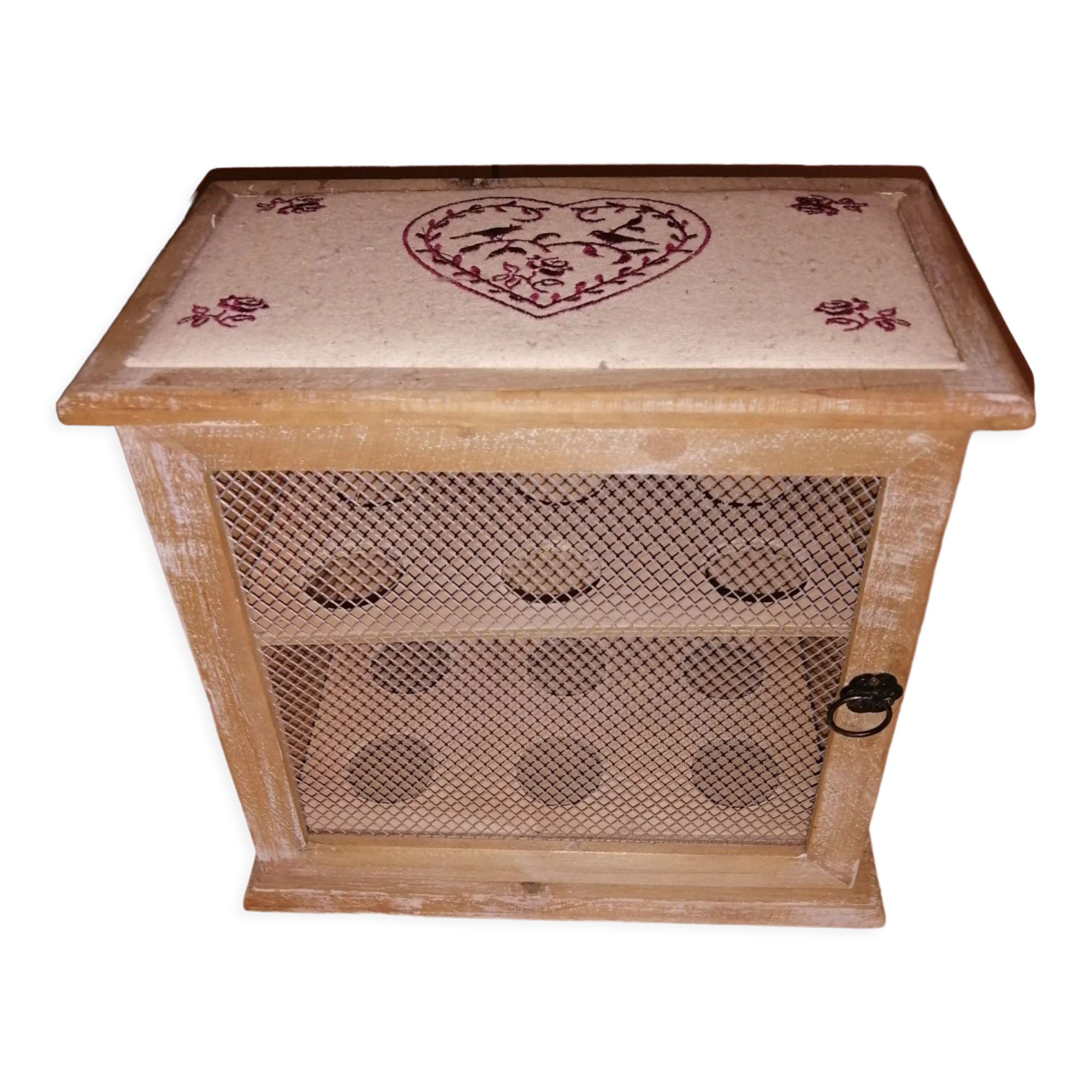 Wooden egg box