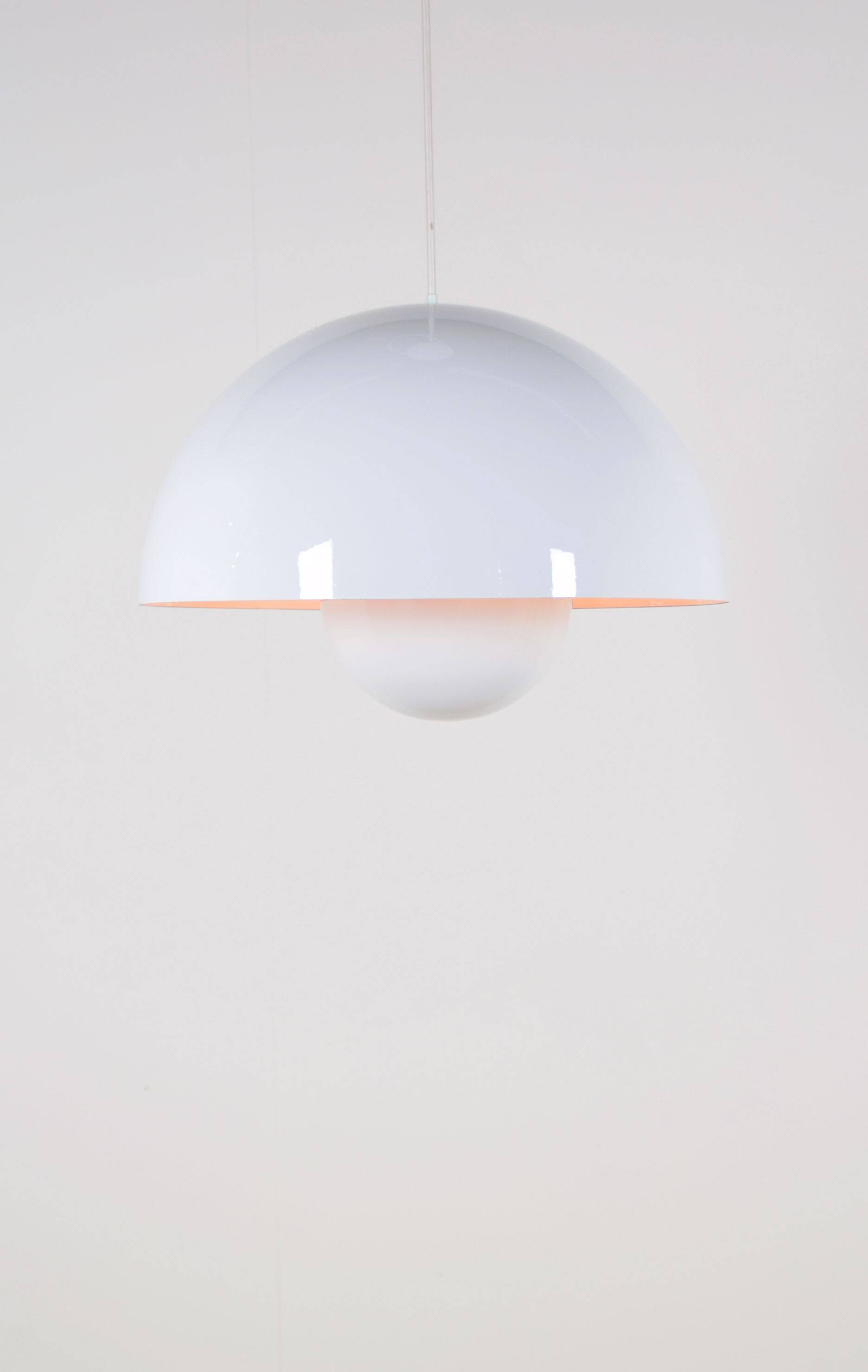 Vintage XL Flowerpot VP2 Large by Verner Panton for Louis Poulsen, 1970s