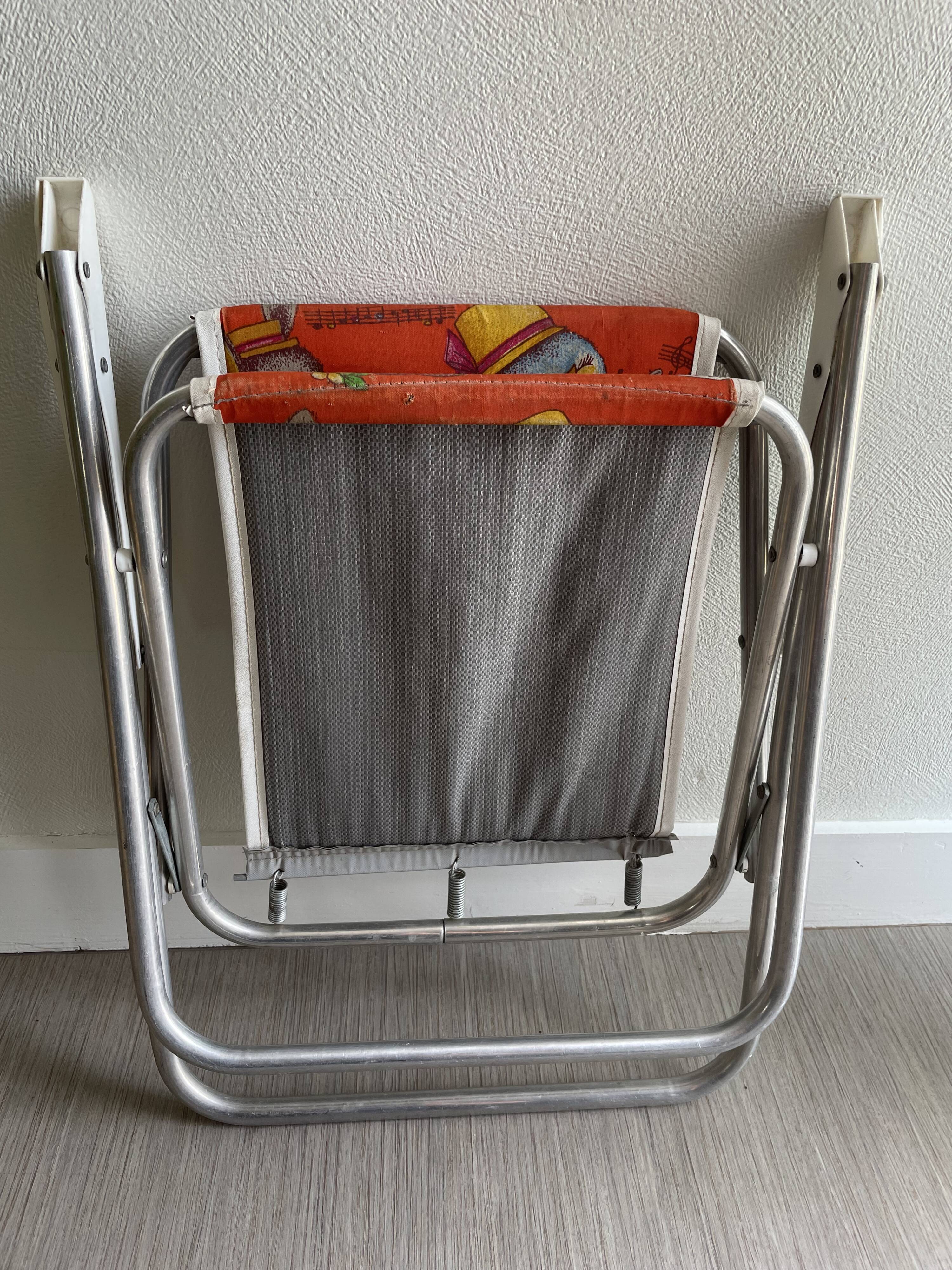 Vintage children's camping chair