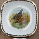 Assiettes gibier Longchamp