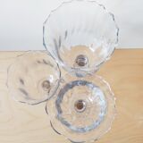 Set of three glasses