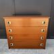 1960s teak Scandinavian style chest of drawers