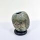 Glazed ceramic art vase with standing ceramic ring by Hanne Wydra-Jantz, Germany 1980