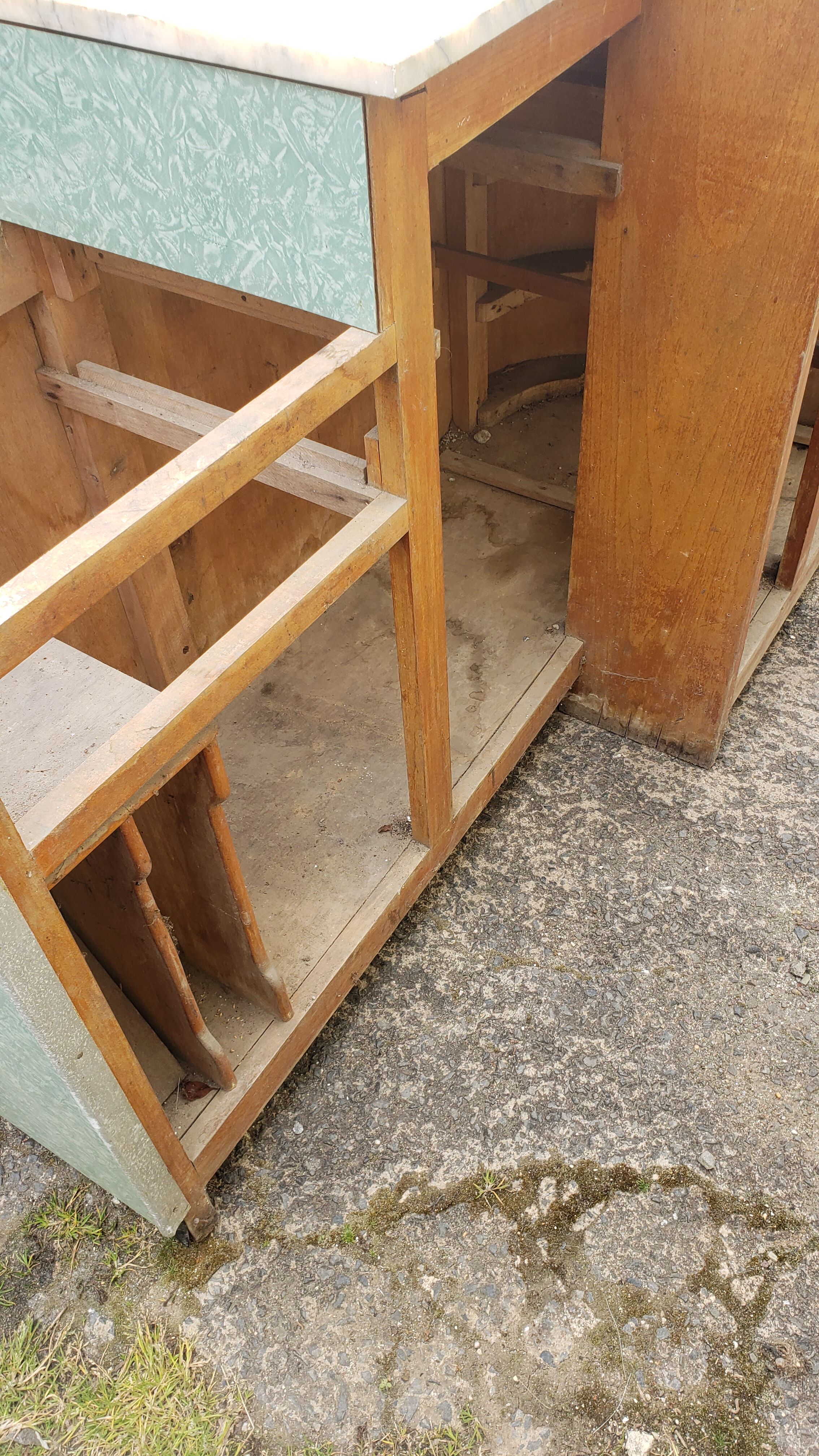 Former butcher's counter