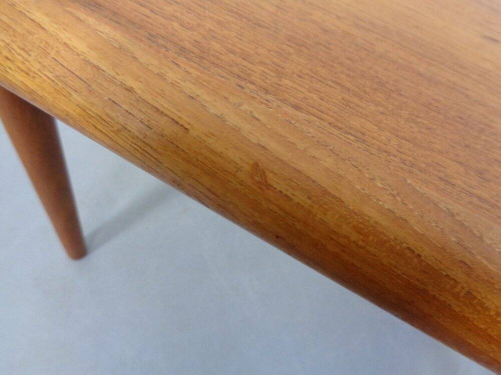 Large Danish Teak Coffee Table by Grete Jalk for Glostrup, 1960s