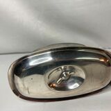 Silver metal saucière ercuis xxth