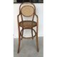 Children's high chair, curved beech and cannage 1960