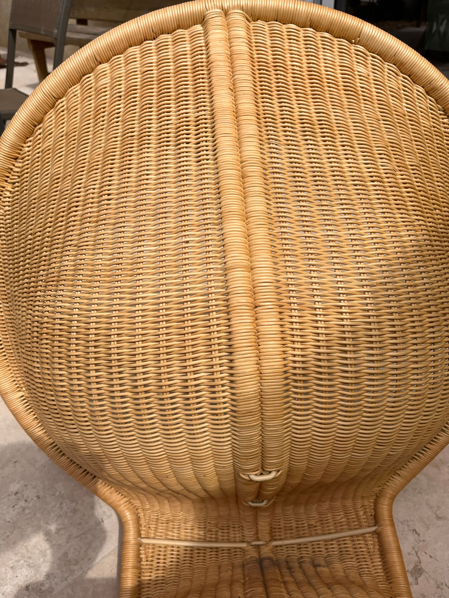 Rattan armchair model Kraton