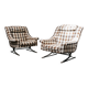 Paire de Fauteuils Mod. Grand Prix, Maurice Calka Arflex