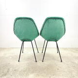 Set of 2 original Italian Medea chairs, Vittorio Nobili Tagliabue
