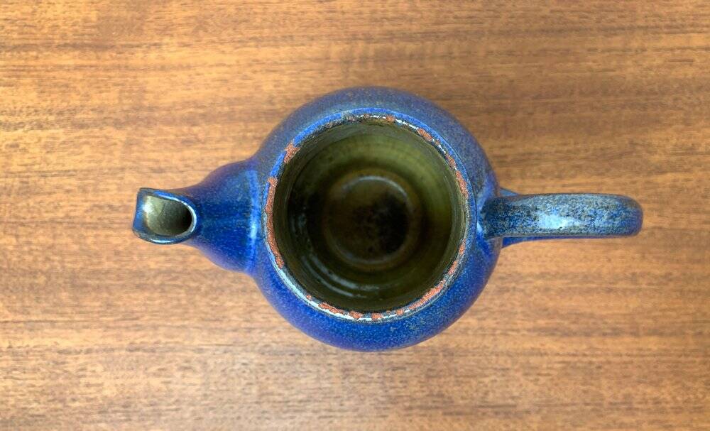 Ceramic teapot from mid-century Germany by Meike Falck Nicolaisen, 1960s.