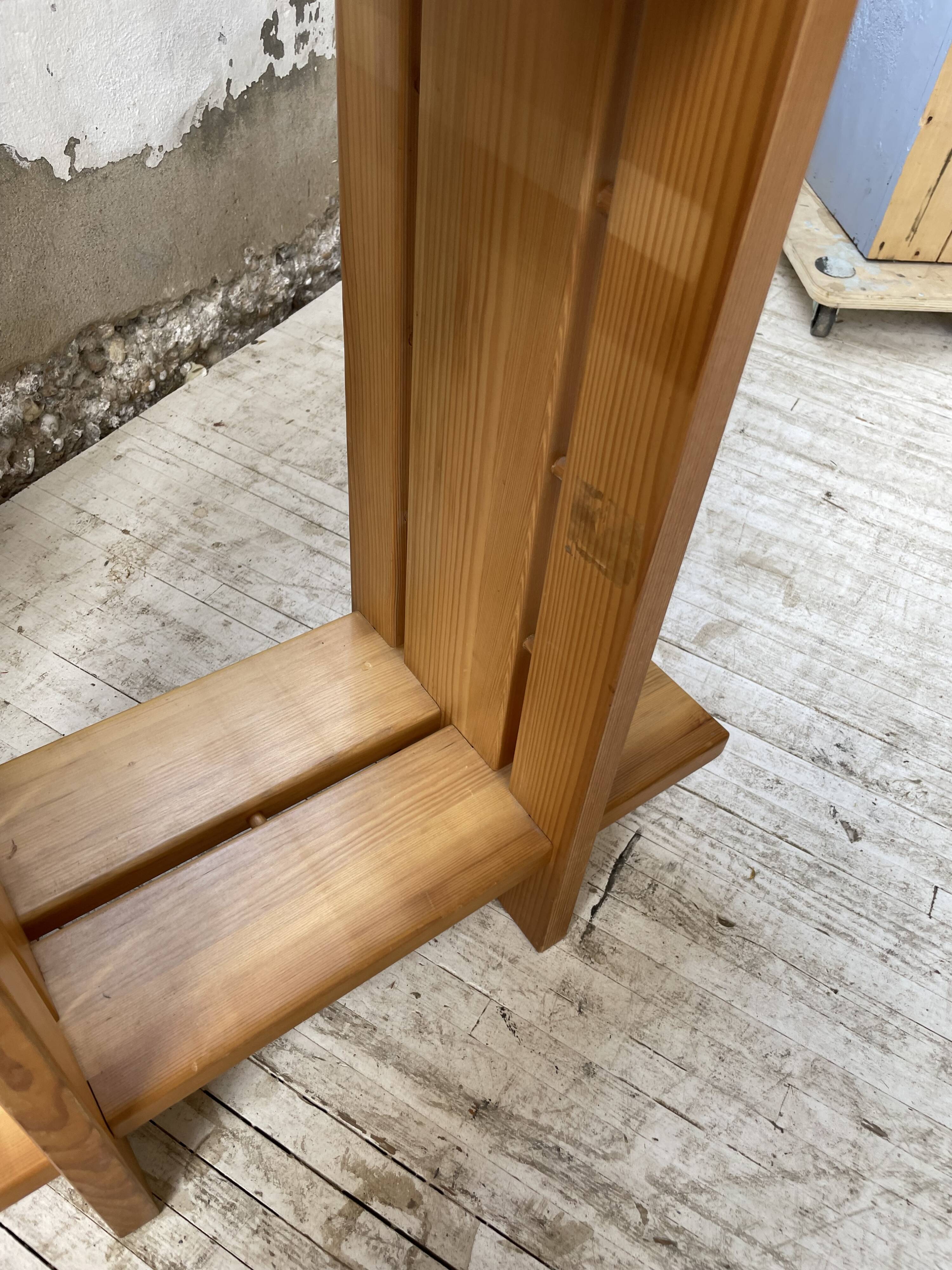 4 solid elm shelves Maison Regain