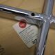 4x Postmodern Dining Chair Chrome & Plywood Segis, 90s