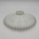 Corrugated opaline glass wafer