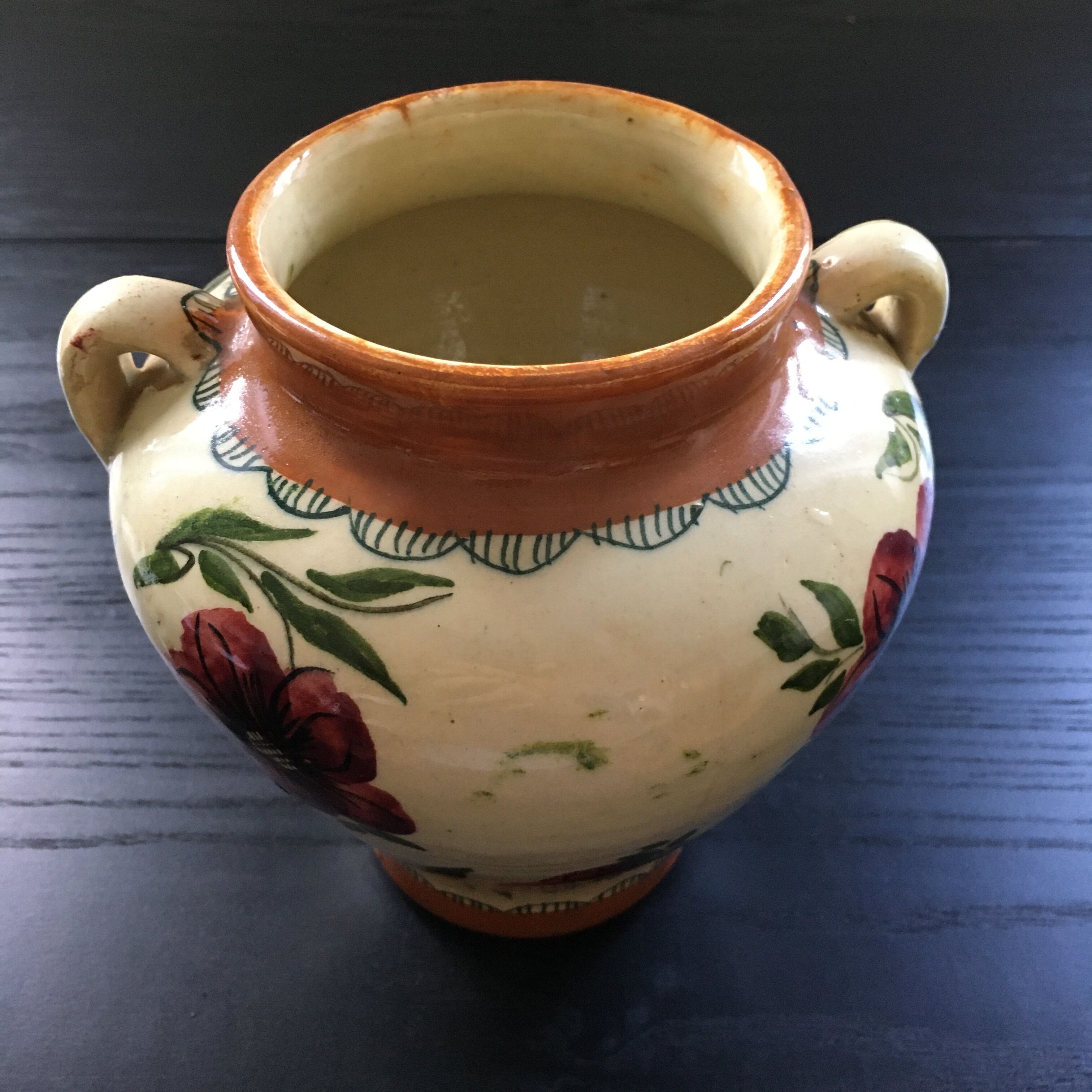 Retro flower vase