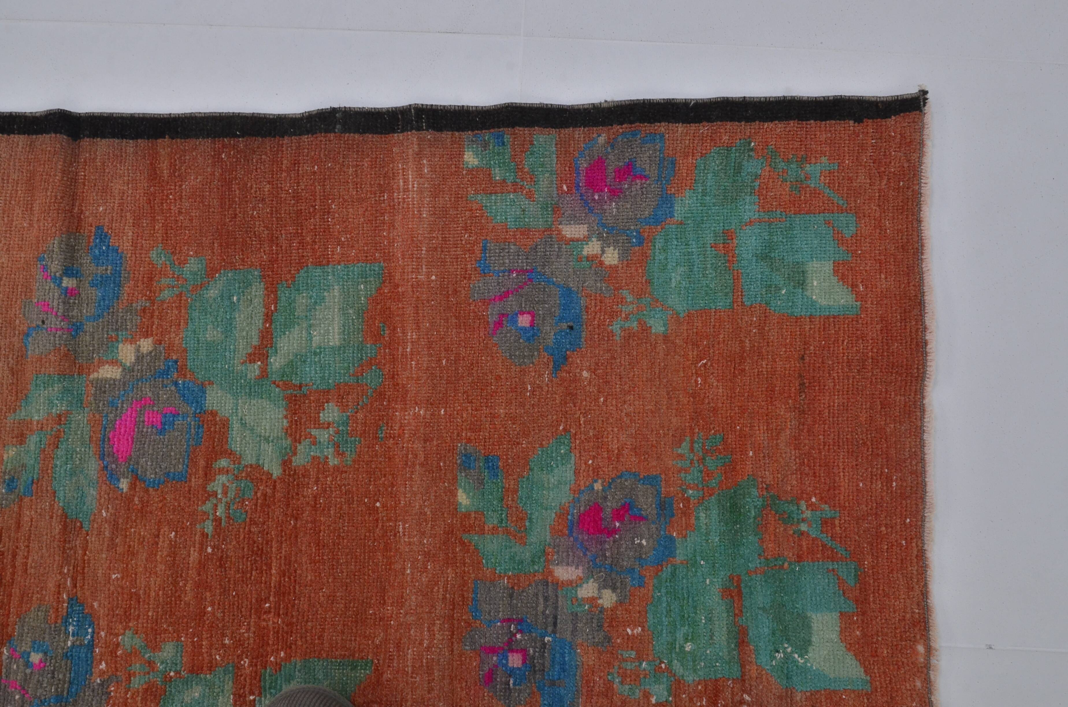 Flower Vintage Anatolian Rug sku1253