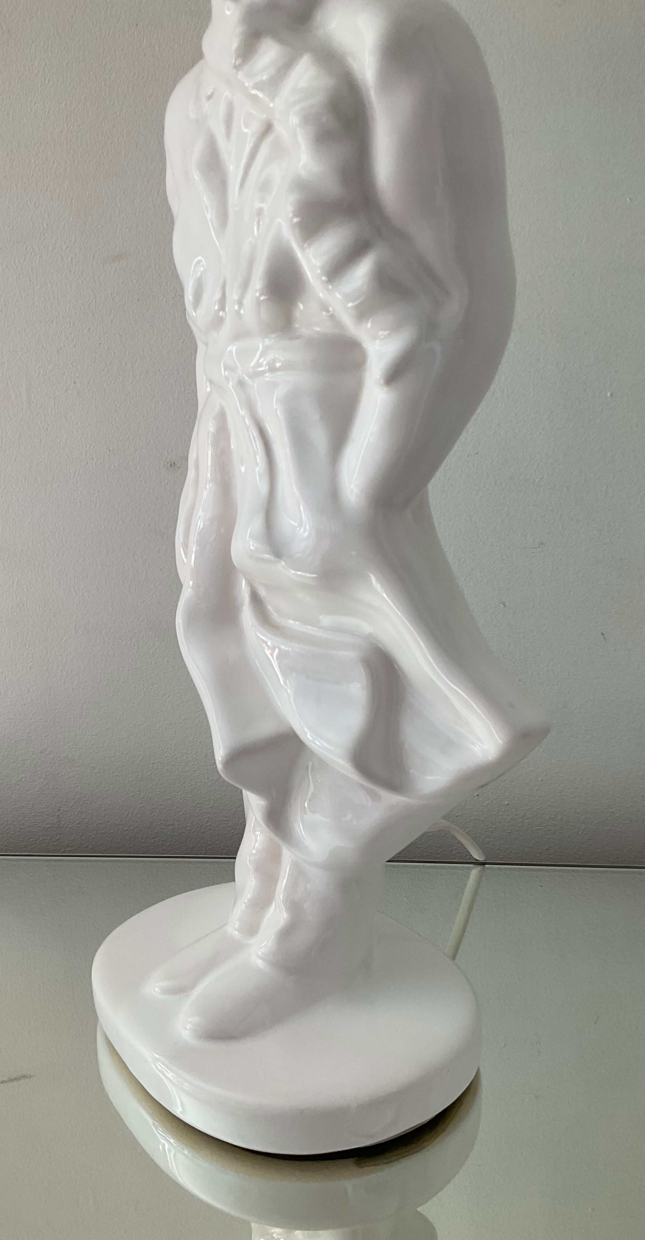 Vintage ceramic lamp year 80