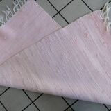 Tapis Kilim Vintage Indien en Coton (80cm x 131cm), Années 1980