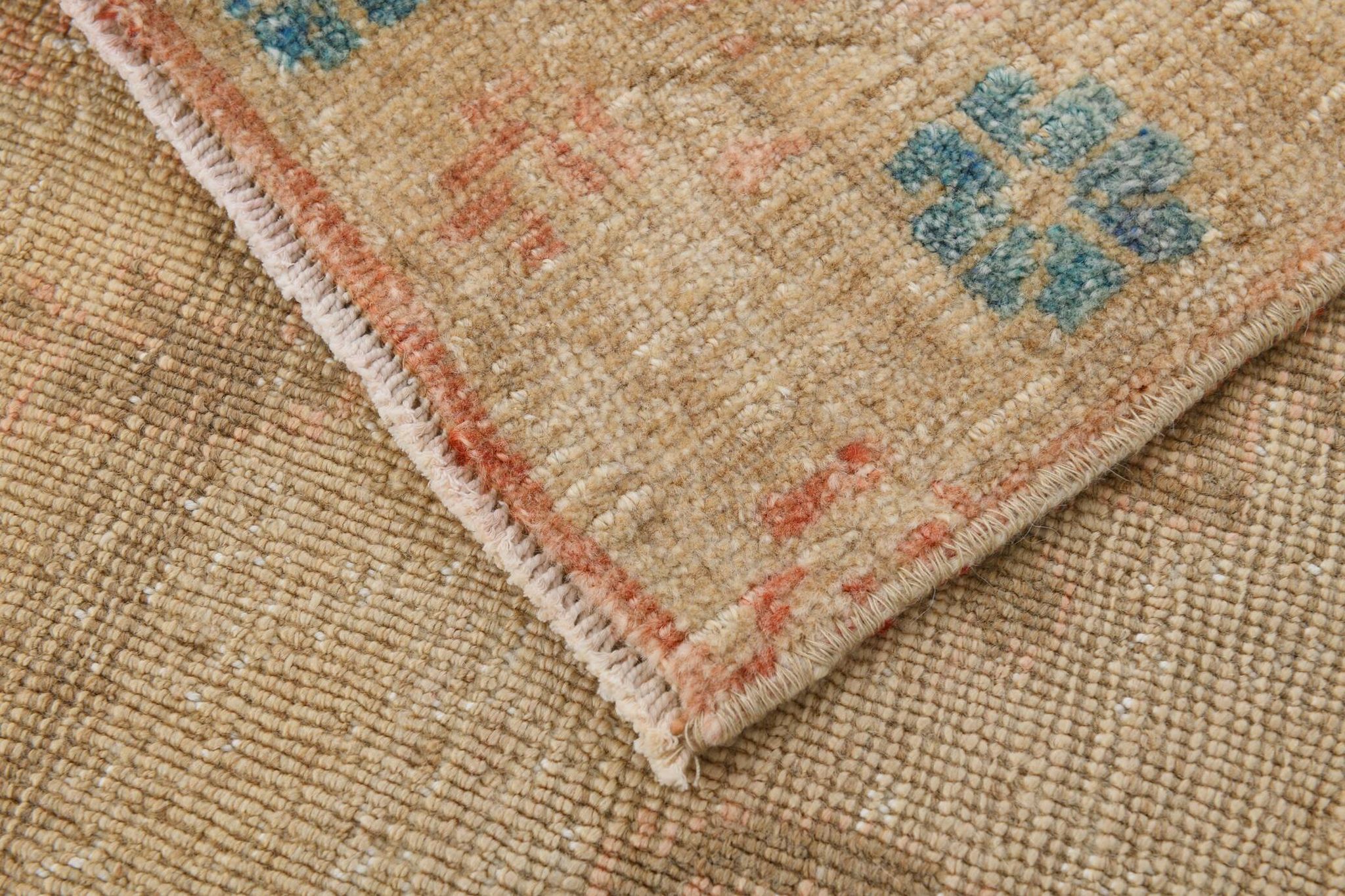 Brown & Beige Oriental Style Persian Rug, 198x308Cm