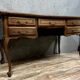 Bureau de centre style louis XV en chêne vers 1950