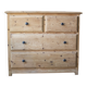 Solid wood chest of drawers