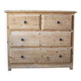 Solid wood chest of drawers